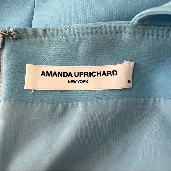 Amanda Uprichard Ace Dress In Pacific Blue - Picture 9 of 10